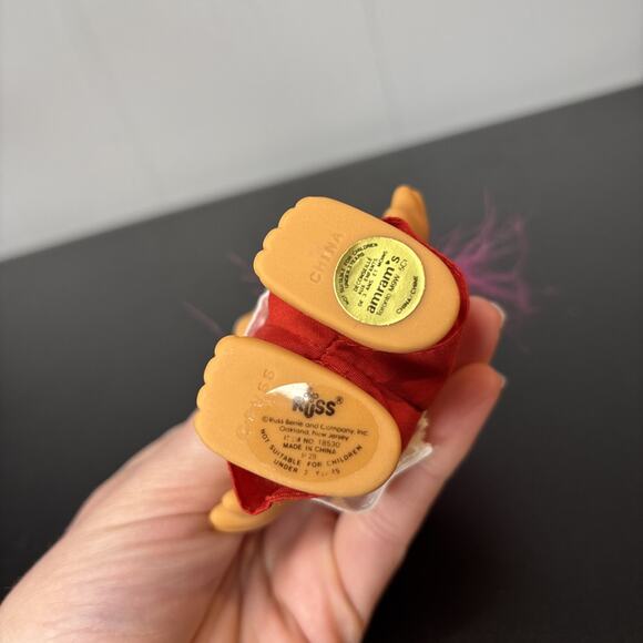 Vintage Russ 5” Lifeguard Troll Doll Pink Hair w Whistle & Uniform - Picture 5 of 8